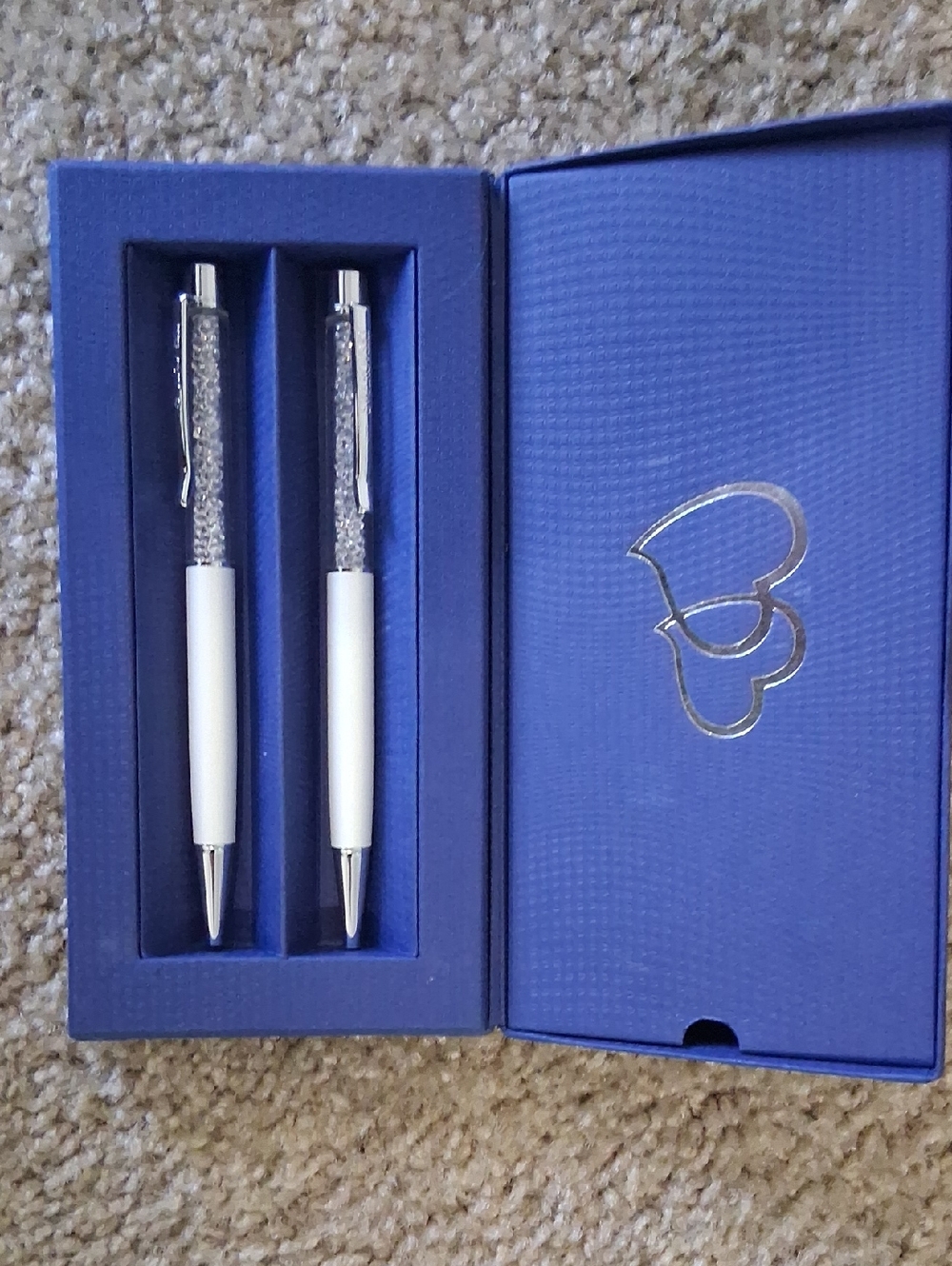 Swarovski Blue Presentation Box with Branded Label